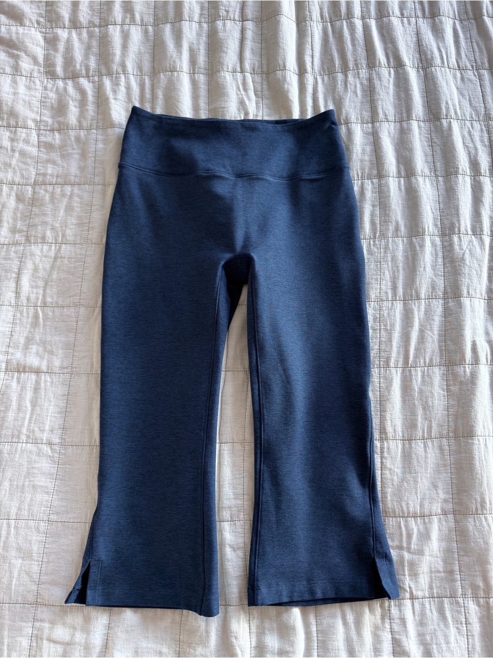 Beyond Yoga Spacedye Mid-Rise Slit Leggings Blue S